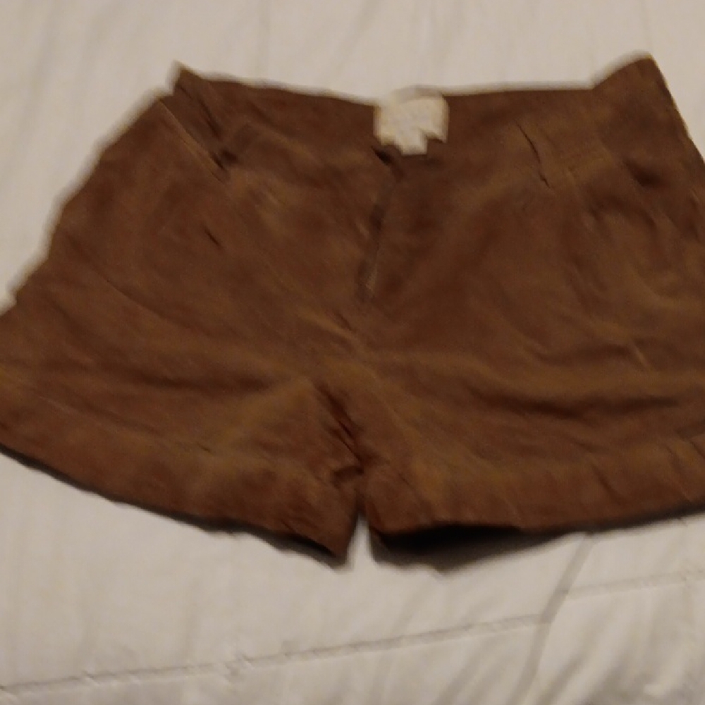 Women's Brown Jean Shorts
